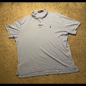 Polo Ralph Lauren Polo Light Blue Size XXL Button Short Sleeve